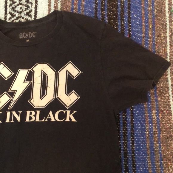 AC/DC Back In Black Tee Shirt - Picture 5 of 13